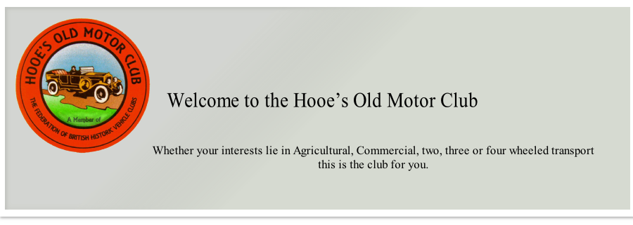 Whether your interests lie in Agricultural, Commercial, two, three or four wheeled transport
this is the club for you.
